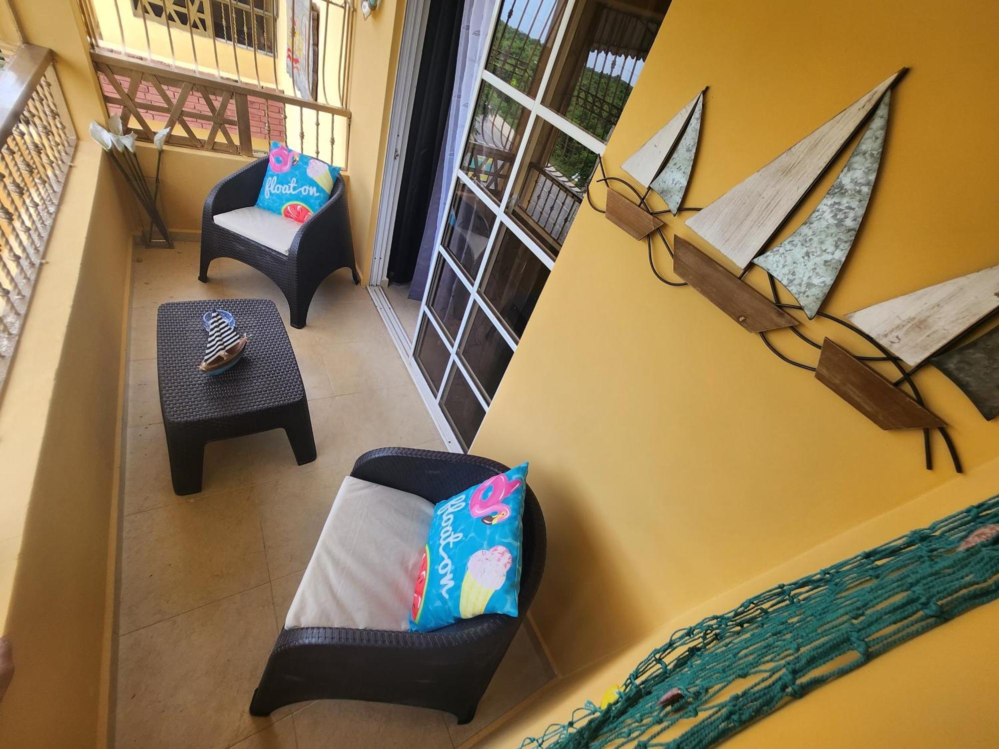 Casita Linda Larimar - 2Br Apartment With Rooftop, Bay Views, Fast Wifi, Near Beach In Barahona Exterior photo