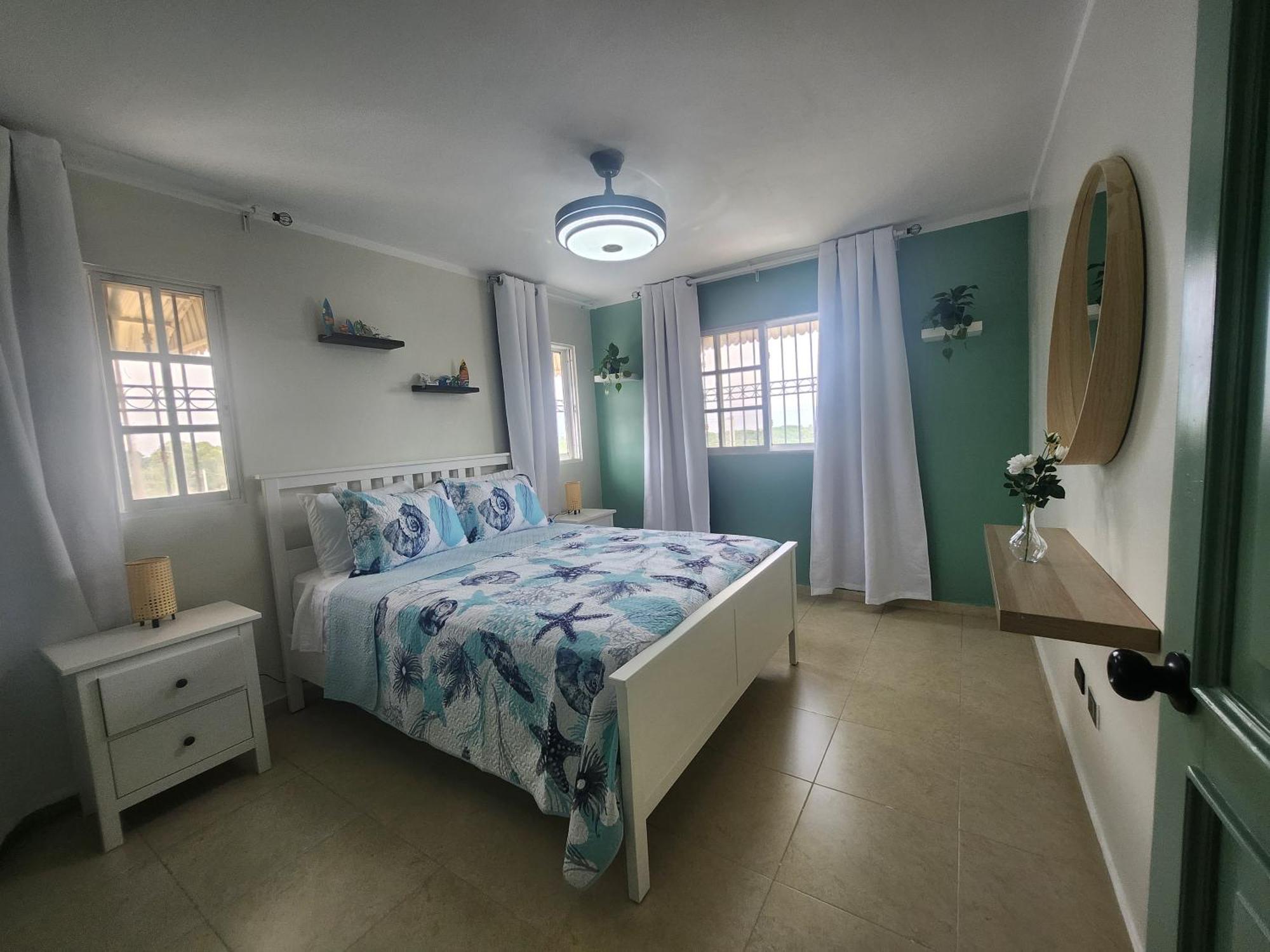Casita Linda Larimar - 2Br Apartment With Rooftop, Bay Views, Fast Wifi, Near Beach In Barahona Exterior photo